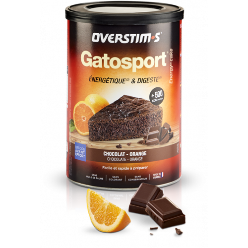 OVERSTIM - GATOSPORT - CHOCO ORANGE - 400GR