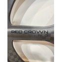 ROUE TRI SPOKE DISC - RED CROWN - BLACK/BLACK
