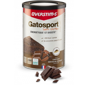 OVERSTIM'S - GATOSPORT SANS GLUTEN - CHOCOLAT/PEPITEDECHOCOLAT