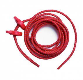 ZONE 3 - ELASTIC SHOE LACES - RED