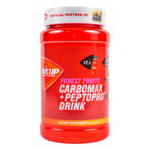 WCUP - CARBOMAX + PEPTOPRO - FOREST FRUITS - 900Gr