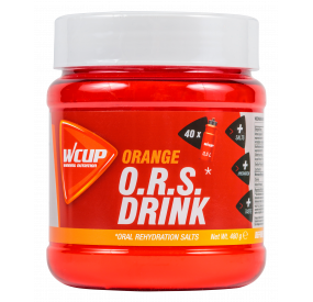 WCUP - O.R.S DRINK - ORANGE - 480Gr